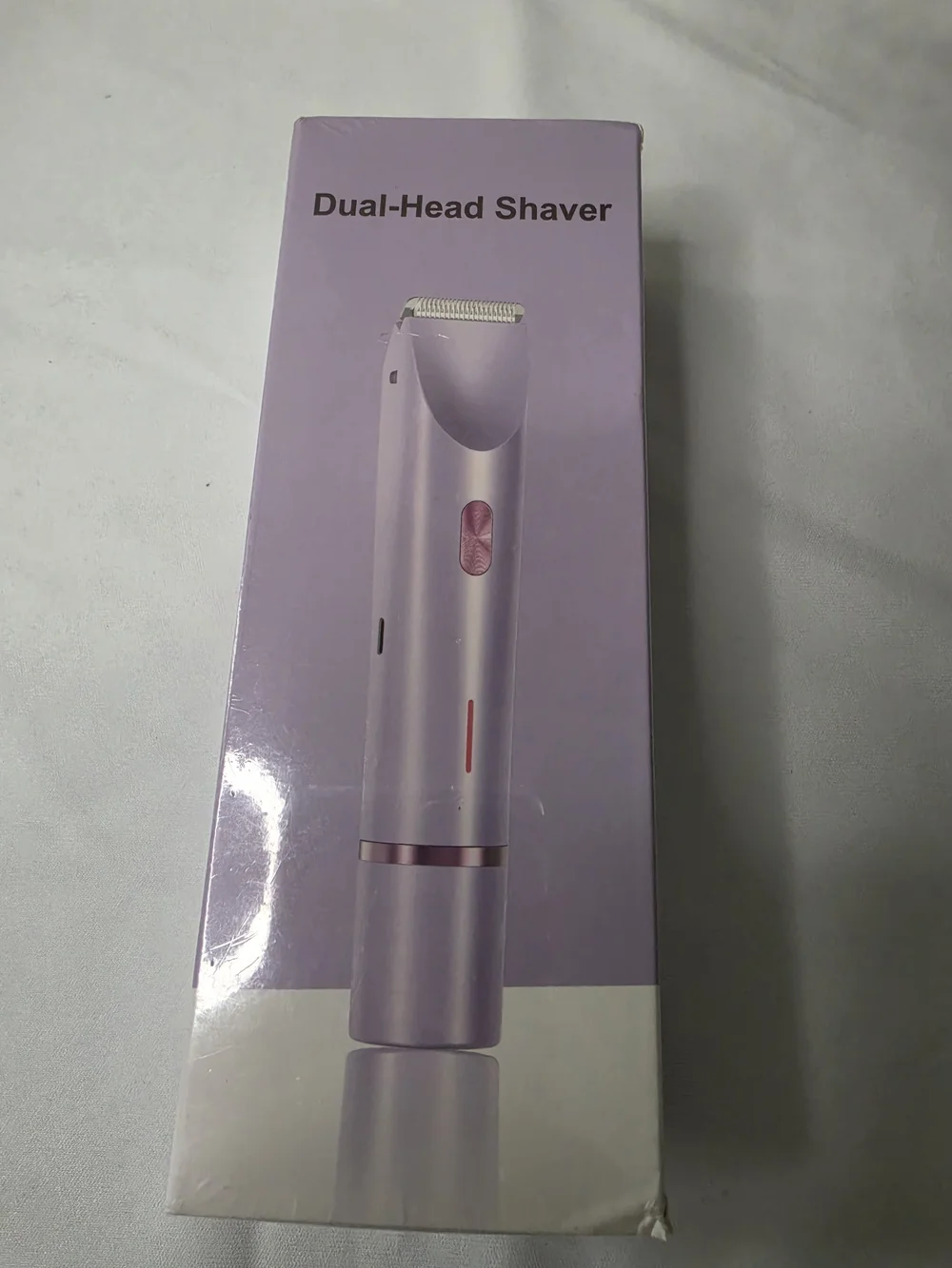 New Waterproof Dual-Head Electric Shaver Trimmer - Lavender Type-C